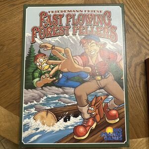Fast Flowing Forest Fellers Board Game Friedemann Friese Rio Grande Games 2008